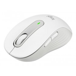 Logitech Signature M650 for Business - Myš - bezdrátový - Bluetooth, 2.4 GHz - USB přijímač Logitech Logi Bolt - bělavá