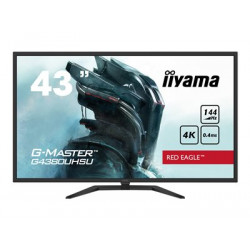 Iiyama G-Master G4380UHSU-B1 LCD VA/PVA/MVA 42,5" 3840 x 2160 0,4ms 550nitů 4000:1 144Hz  Repro    Černá 