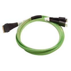 Broadcom LSI internal U.3 cable 1.0 m SlimLine x8 (SFF-8654) to 2x OcuLink x4 (SFF-8612)