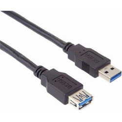 PremiumCord Prodlužovací kabel USB 3.0 Super-speed 5Gbps A-A, MF, 9pin, 2m