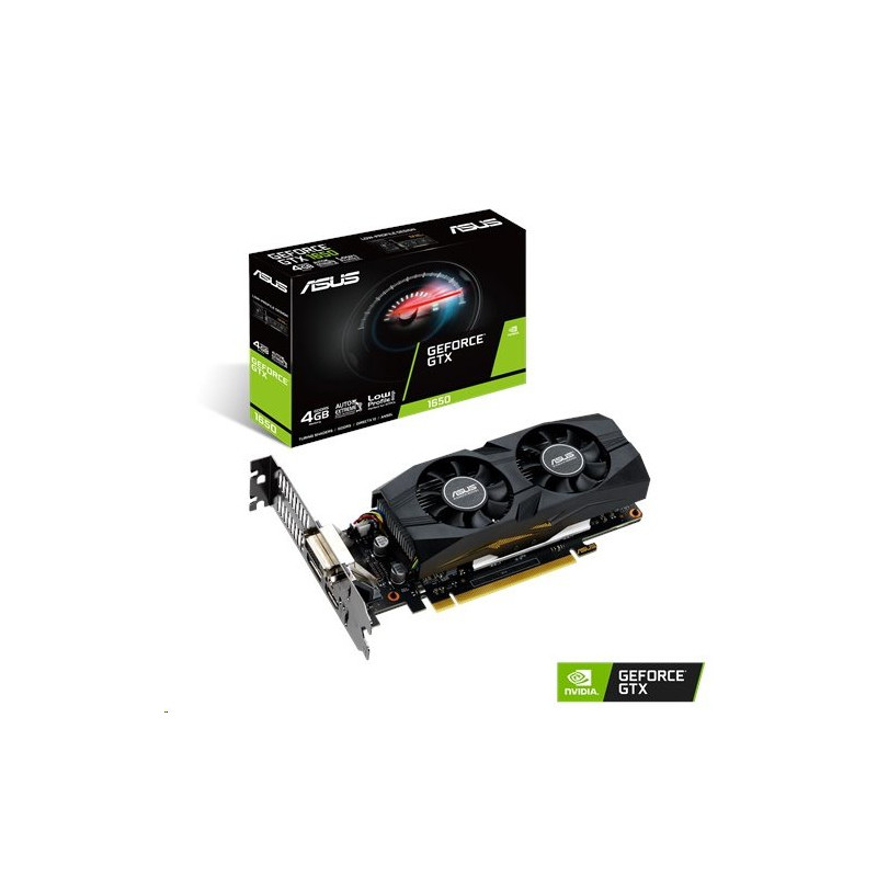 ASUS GTX1650-4G-LP-BRK 4GB 128-bit GDDR5, DVI, HDMI, DP