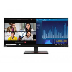 Lenovo ThinkVision P34w-20 LCD IPS/PLS 34,14" 3440 x 1440 6ms 300nitů 1000:1 60Hz  Repro  USB-C Webcam Černá 