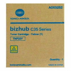 Toner Konica Minolta Bizhub C35 P, yellow, TNP-22Y, 6000s, A0X5252, O