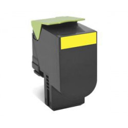 Lexmark, CX510de, CX510dhe, yellow, 80C2XYE, 802XYE, 4000 str.