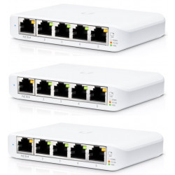 UBNT USW-FLEX-MINI-3 - UniFi Switch Flex Mini 3 pack