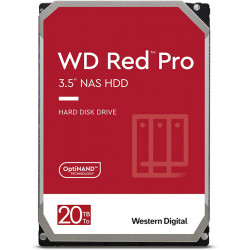 WD Red - HDD 20000 GB Interní 3.5 " - SATA III/600 - 7 200 ot min. - vyrovnávací paměť: 512 MB (WD201KFGX)