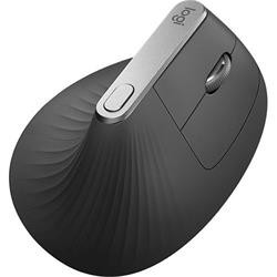 Logitech Lift Vertical Ergonomic Mouse for Business - GRAPHITE BLACK - EMEA