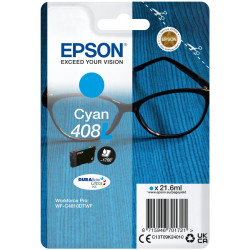 EPSON inkoustová náplň Singlepack 408L DURABrite Ultra Ink C4810DTWF Modrá