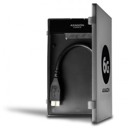 AXAGON pouzdro na 2,5" disk ADSA-1S6 USB 3.0 SATA 6G 0,1m