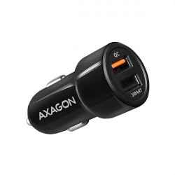 AXAGON rychlo nabíječka ao auta PWC-QC5 2x USB-A QC3.0 AFC FCP + 5V-2.6A, 31.5W