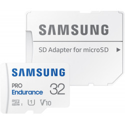 Samsung micro SDHC 32GB PRO Endurance + SD adaptér