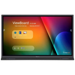 ViewSonic Flat Touch Display IFP6552-1A 65" UHD 16 7 400cd Android 4-32 OPS HDMI VGA DP HDMIout USB-C