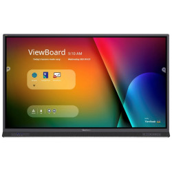 ViewSonic Flat Touch Display IFP7552-1A 75" UHD 16 7 400cd Android 4-32 OPS HDMI VGA DP HDMIout USB-C