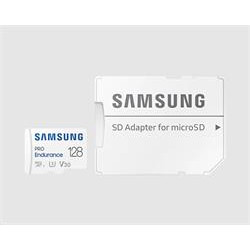 Samsung paměťová karta 128GB PRO Endurance micro SDXC (čtení až 130MB s) + SD adaptér