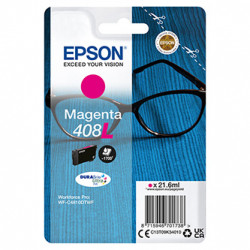 Epson originální ink C13T09K34010, T09K340, 408L, magenta, 21.6ml, Epson WF-C4810DTWF