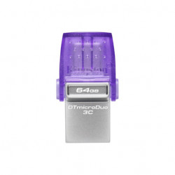 Kingston DataTraveler MicroDuo 3C - 64GB, USB 3.2, USB-A  ( DTDUO3CG3/64GB )