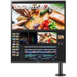 LG 28MQ780 LCD IPS/PLS 27,6" 2560x2880 5ms 300nitů 1000:1 60Hz  Repro Pivot USB-C  Černá 