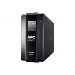 APC Back-UPS Pro BR900MI - UPS - AC 230 V - 540 Watt - 900 VA - USB - výstupní konektory: 6 - černá