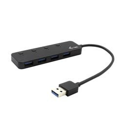 i-tec USB 3.0 HUB 4-port s vypínačem On Off, LED indikace