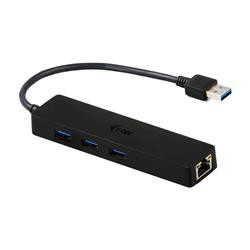 i-tec pasivní HUB USB 3.0 HUB 3-Port + Gigabit Ethernet adaptér