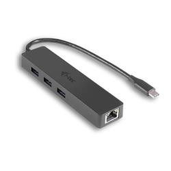 i-tec USB-C 3.0 HUB 3-port + Gigabit Ethernet adaptér