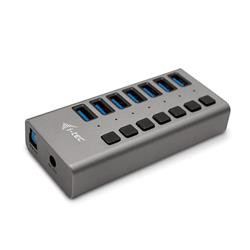 i-tec USB 3.0 HUB 7-port 10W + napájecí adaptér 36W