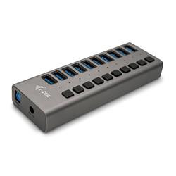 i-tec USB 3.0 HUB 10-port 10W + napájecí adaptér 48W