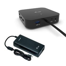 i-tec dokovací stanice USB-C Dual Display, PD 100W + i-tec uni charger 112W