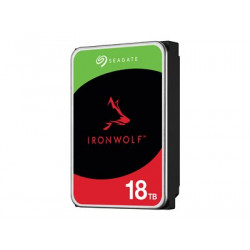 Seagate IronWolf ST3000VN006 - Pevný disk - 3 TB - interní - SATA 6Gb s - 5400 ot min. - vyrovnávací paměť: 256 MB - s 3 roky Seagate Rescue Data Recovery