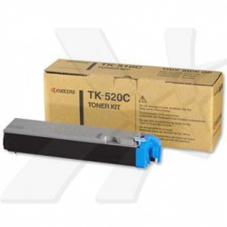 Originální toner, Kyocera, Kyocera Mita FS-C5015N, cyan, TK520C, 4000 str.