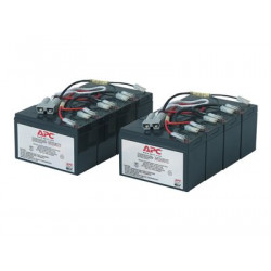 APC Replacement Battery Cartridge #12 - Baterie UPS - 2 x baterie - olovo-kyselina - černá - pro P N: DL5000RMT5U, SU3000R3IX160, SU5000R5TBX114, SU5000R5TBXFMR, SU5000R5XLT-TF3