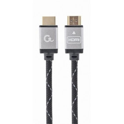 Gembird kabel HDMI High speed (M - M), série Select Plus, Ethernet, pozlacené konektory, 1.5 m