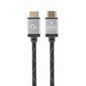 Gembird kabel HDMI High speed (M - M), série Select Plus, Ethernet, pozlacené konektory, 3 m