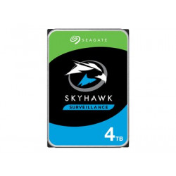 Seagate SkyHawk - HDD 40000 GB Interní 3.5 " - SATA III/600 - Neuvedeno ot min. - vyrovnávací paměť: 256 MB (ST4000VX016)