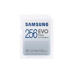 Samsung paměťová karta 256GB EVO Plus SDXC CL10, U3, V30 (čtení až 130MB s)