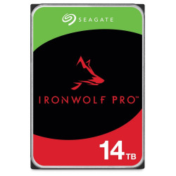 Seagate IronWolf Pro - HDD 14000 GB Interní 3.5 " - SATA III/600 - 7 200 ot min. - vyrovnávací paměť: 256 MB (ST14000NT001)