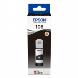 Epson originální ink C13T00R140, 106, photo black, 70ml, Epson EcoTank ET-7700, ET-7750 Express Premium ET-7750