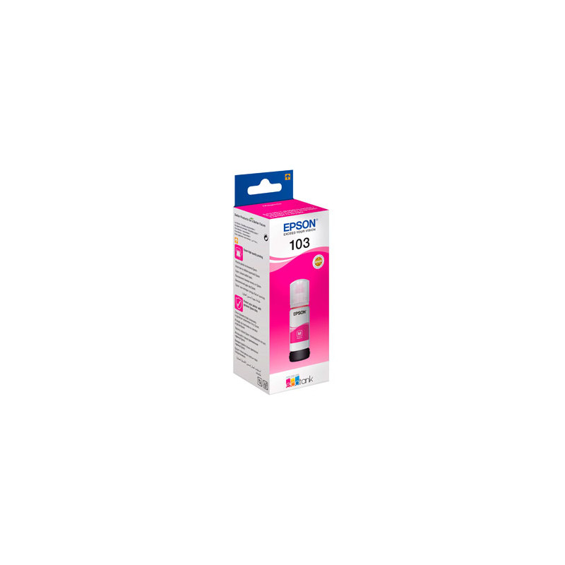 Epson Originální Ink C13T00S34A, 103, Magenta, 65ml, Epson EcoTank ...