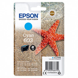 Epson originální ink C13T03U24010, cyan, 2.4ml, Epson Expression Home XP-2100, 2105, 3100, 3105 WF-2310