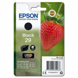 Epson originální ink C13T29814012, T29, black, 5,3ml, Epson Expression Home XP-235,XP-332,XP-335,XP-432,XP-435