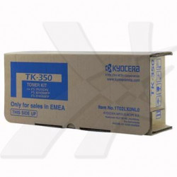 Kyocera originální toner TK350, black, 15000str., 1T02LX0NL0, 1T02LX0NLC, obsahuje odpadní nádobku, Kyocera FS-3920DN, 3040MFP, 31