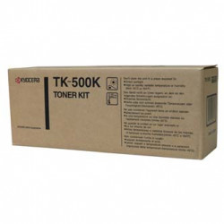 Kyocera originální toner TK500K, black, 8000str., garanční pečeť Janus, Kyocera FS-C5016N, O