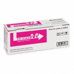 Kyocera originální toner TK-5160M, magenta, 12000str., 1T02NTBNL0, Kyocera ECOSYS P7040cdn, O