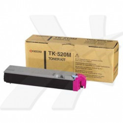 Kyocera originální toner TK520M, magenta, 4000str., 1T02HJBEU0, Kyocera FS-C5015N, O