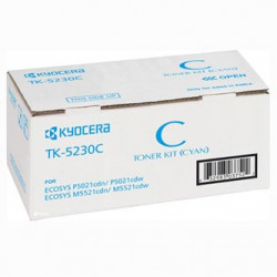 Kyocera originální toner TK-5230C, cyan, 2200str., 1T02R9CNL0, Kyocera M5521cdn,M5521cdw, P5021cd,P5021cdw, O