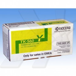 Kyocera originální toner TK560Y, yellow, 10000str., 1T02HNAEU0, Kyocera FS-C 5300DN, O