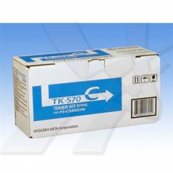 Kyocera originální toner TK570C, cyan, 12000str., 1T02HGCEU0, Kyocera FS-C 5400DN, O