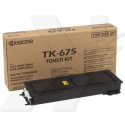 Kyocera originální toner TK675, black, 20000str., 1T02H00EU0, Kyocera KM-2540, 2560, 3060, O