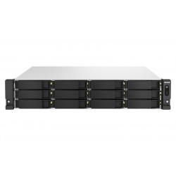 QNAP TS-h1887XU-RP-E2334-16G (Xeon 4,8GHz, ZFS, 16GB ECC RAM, 12x 3,5" + 6x2,5", 2x 2,5GbE, 2x10GbE)