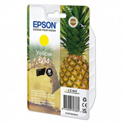 Epson originální ink C13T10G44010, T10G440, 604, yellow, 2.4ml, Epson XP-2200, XP-3200, XP-4200, WF-2930DWF, WF-2950DWF